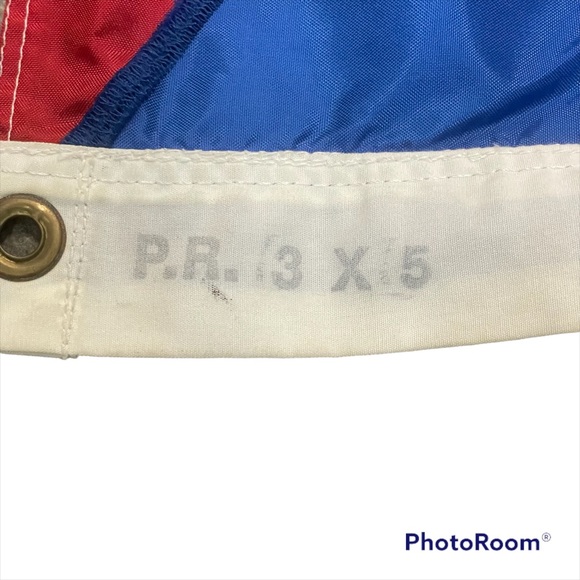 PUERTO RICAN FLAG OF PUERTO RICO  3 X 5 FEET WITH BRASS GROMMETS INDOOR OUTDOOR - Picture 3 of 3